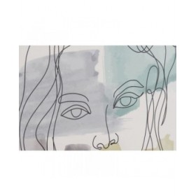 Quadro DKD Home Decor Donna (40 x 3 x 60 cm) (6 Unità)
