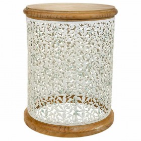 Tavolino da Caffè Alexandra House Living Marrone Metallo Legno di abete Legno MDF 43 x 55 x 43 cm