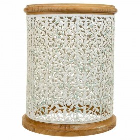 Tavolino da Caffè Alexandra House Living Marrone Metallo Legno di abete Legno MDF 43 x 55 x 43 cm