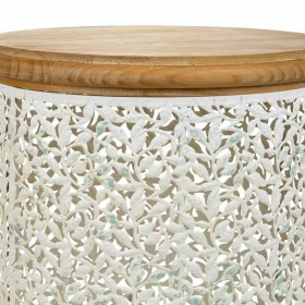Tavolino da Caffè Alexandra House Living Marrone Metallo Legno di abete Legno MDF 43 x 55 x 43 cm
