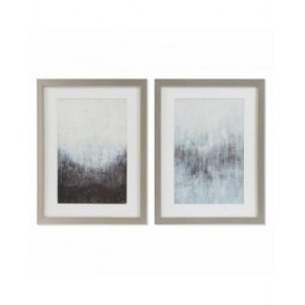 Quadro DKD Home Decor Astratto Moderno (30 x 2 x 40 cm) (2 Unità)