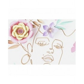 Quadro DKD Home Decor Astratto Moderno (40 x 1,8 x 40 cm) (4 Unità)