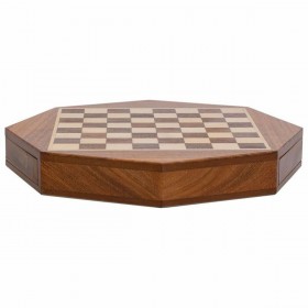 Scacchi Alexandra House Living Marrone Legno di acacia 22 x 5 x 22 cm Magnetico