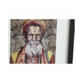 Quadro DKD Home Decor Coloniale Etnico (35 x 2,5 x 45 cm) (4 Unità)