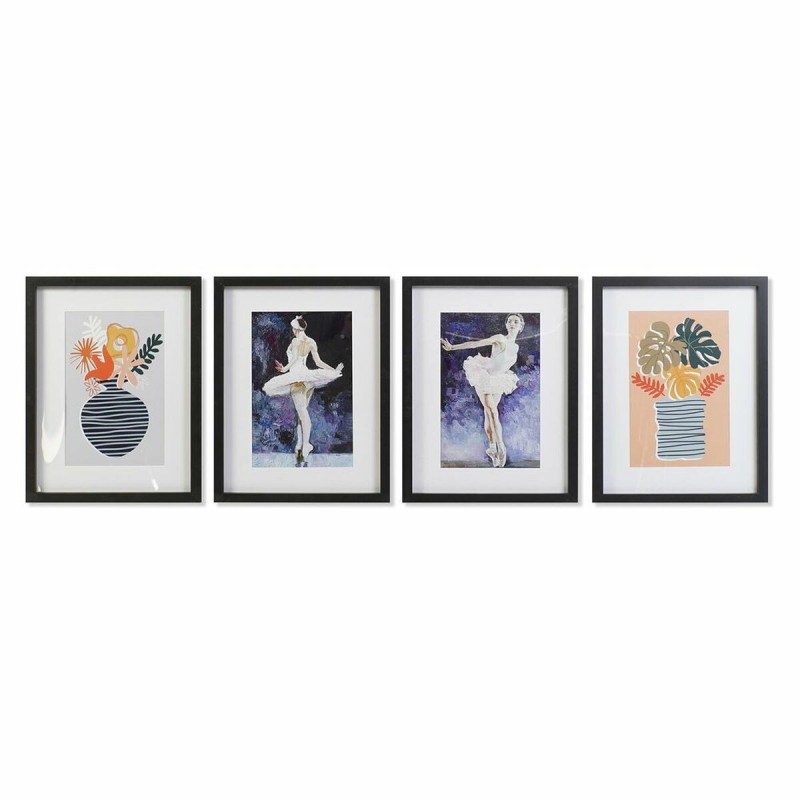 Quadro DKD Home Decor (35 x 2,5 x 45 cm) (35 x 2 x 45 cm) (4 Unità)