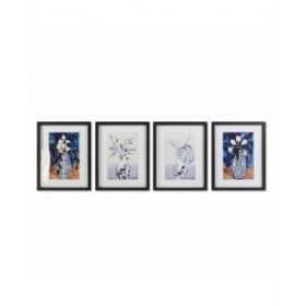 Quadro DKD Home Decor Vaso (35 x 2,5 x 45 cm) (35 x 2 x 45 cm) (4 Unità)