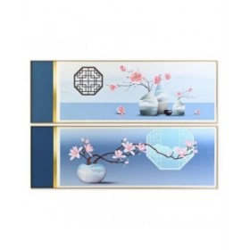 Quadro DKD Home Decor 180 x 3 x 60 cm Orientale (2 Unità)