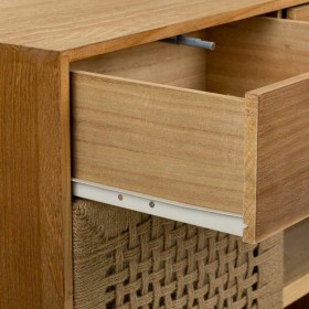 Credenza Alexandra House Living Marrone Legno di abete Legno di paulownia 36 x 75 x 160 cm