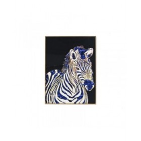 Quadro DKD Home Decor Zebra Moderno (60 x 3 x 80 cm)
