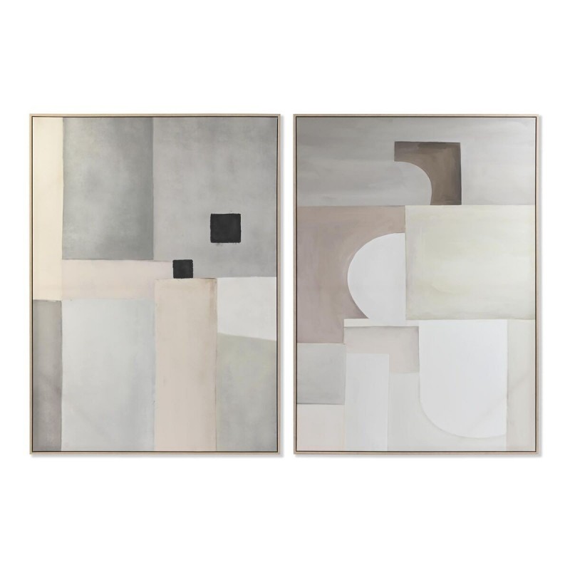 Quadro DKD Home Decor Astratto (100 x 4 x 140 cm) (2 Unità)