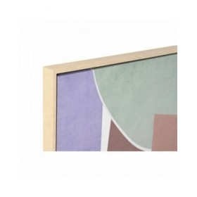 Quadro DKD Home Decor 63 x 4 x 93 cm Donna Città (2 Unità)