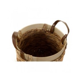Set di Cestini DKD Home Decor Bambù Tropicale 40 x 40 x 24 cm