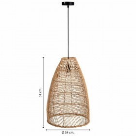 Lampadario Alexandra House Living Marrone