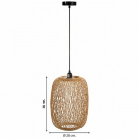 Lampadario Alexandra House Living Marrone