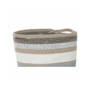 Set di Cestini DKD Home Decor Cotone Iuta (40 x 40 x 40 cm)