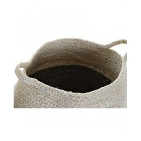 Set di Cestini DKD Home Decor Fibra naturale (40 x 40 x 38 cm)