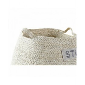 Set di Cestini DKD Home Decor Fibra naturale (40 x 40 x 38 cm)