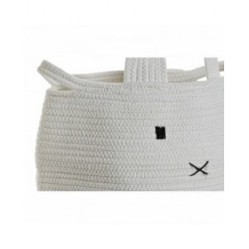 Set di Cesti DKD Home Decor Bianco Per bambini Animale 35 x 35 x 49 cm (2 Unità)