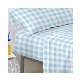 Lenzuolo con angoli HappyFriday BASIC KIDS Azzurro 90 x 200 x 32 cm