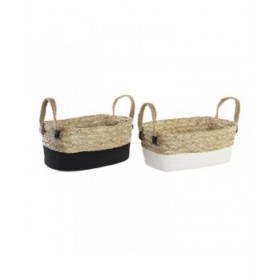 Cestino DKD Home Decor 36 x 20 x 16 cm (2 Unità)