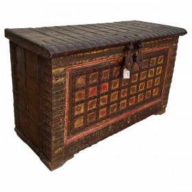 Baule Alexandra House Living Marrone Legno di mango 47 x 96 x 146 cm