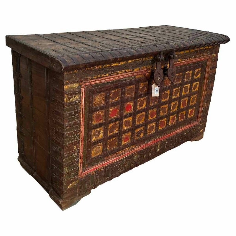 Baule Alexandra House Living Marrone Legno di mango 47 x 96 x 146 cm