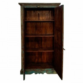 Armadio Alexandra House Living Marrone polistirene Legno di mango 41 x 206 x 120 cm