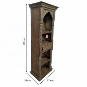 Scaffale Alexandra House Living Marrone Legno di mango 38 x 180 x 57 cm