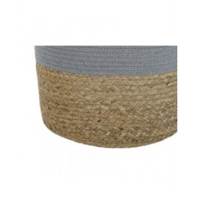 Set di Cestini DKD Home Decor 40 x 40 x 52 cm Fibra naturale Boho (2 Unità)