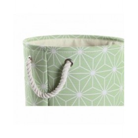 Set di Cestini DKD Home Decor Poliestere EVA Geometrico (30 x 30 x 35 cm)