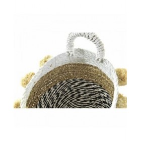 Set di Cestini DKD Home Decor Coloniale (34 x 33 x 26 cm)