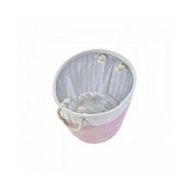 Set di Cestini DKD Home Decor Poliestere 40 x 40 x 49 cm (2 Unità)
