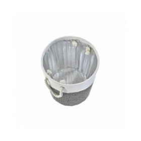 Set di Cestini DKD Home Decor Poliestere 40 x 40 x 49 cm (2 Unità)