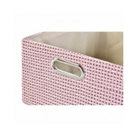Set di Cestini DKD Home Decor 40,5 x 27,5 x 18 cm Poliestere (2 Unità)