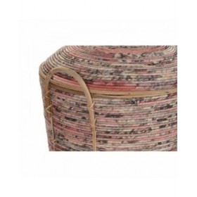Set di Cestini DKD Home Decor Rattan (51 x 51 x 67 cm)