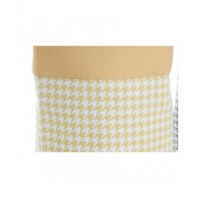 Cesto per i Panni Sporchi DKD Home Decor Giallo Azzurro Grigio Piede di Crow 40 x 40 x 60 cm (3 Unità)