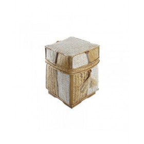 Set di Cestini DKD Home Decor Naturale 33 x 33 x 40 cm Bambù 32 x 32 x 40 cm Boho