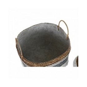 Set di Cestini DKD Home Decor 49 x 49 x 57 cm Bambù Boho