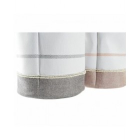 Cesto per i Panni Sporchi DKD Home Decor Grigio Rosa Poliestere (39 x 39 x 41 cm) (2 Unità)