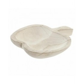 Centrotavola DKD Home Decor Marrone Naturale Boho 28 x 25 x 5 cm