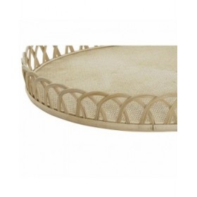 Centrotavola DKD Home Decor Marrone Bambù (58 x 58 x 9 cm)