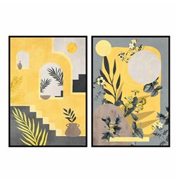 Valigia decorativa Alexandra House Living Marrone Ferro Stile artigianale 40 x 28 x 60 cm