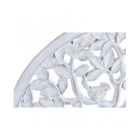 Decorazione da Parete DKD Home Decor Albero MDF Bianco (80 x 2 x 80 cm)