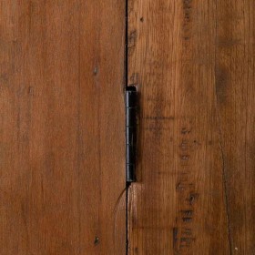 Tavolino da Caffè Alexandra House Living Nero Ferro Legno di mango 86 x 30 x 86 cm