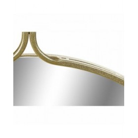 Specchio da parete DKD Home Decor Dorato 72 x 2 x 91,5 cm