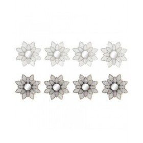 Set di Specchi DKD Home Decor Specchio Champagne Dorato PP 2 Unità (25 x 1 x 25 cm)