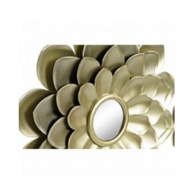 Set di Specchi DKD Home Decor Specchio Champagne Dorato Bianco PP 2 Unità (35 x 1,5 x 35 cm)