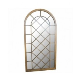 Specchio da parete DKD Home Decor Decapaggio 90 x 3,5 x 160 cm