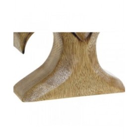Statua Decorativa DKD Home Decor 25 x 4 x 30 cm Naturale Albero (1 Unità)