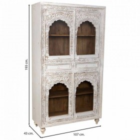 Stand Espositore Alexandra House Living Legno di mango 43 x 107 x 193 cm